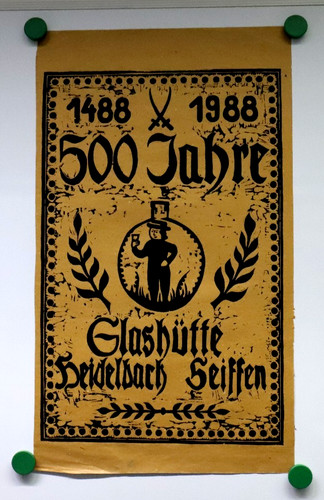 Altes plakat 500 jahre - 500,