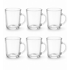 6er Set Teegläser mit Henkel