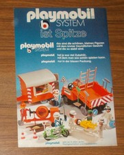 Seltene Werbung PLAYMOBIL