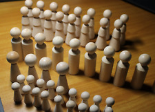 als Bastelset: Holzfiguren Mann, Frau, Kind und Kegel... oder Engel Weihnachten