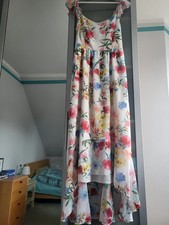 Flippiges Abendkleid von Esprit, Größe 38, Blumenkleid, Abendmode