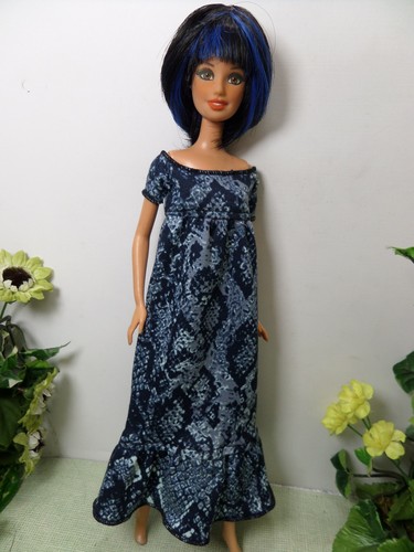 Kleid blau für - kleid, mode