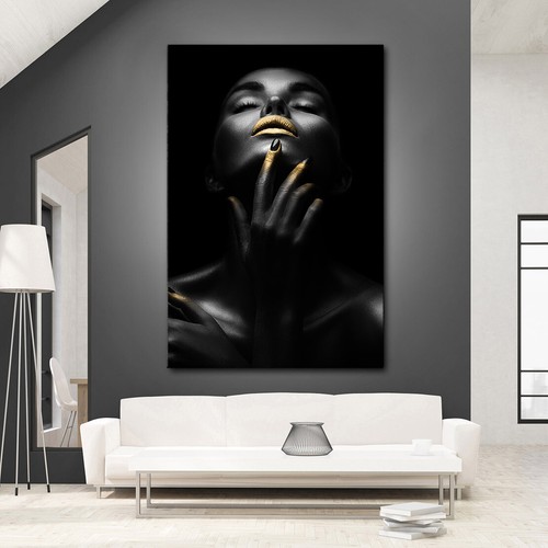 Acrylglas wandbild poster frau - acrylglas,