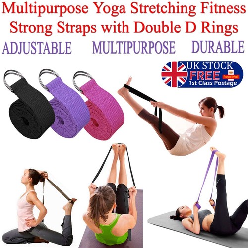 Yoga stretch strap ring - yoga,