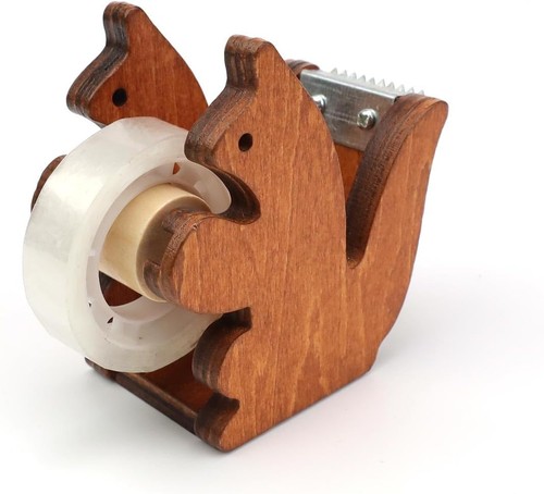 Klebestreifen abroller holz - abroller,,