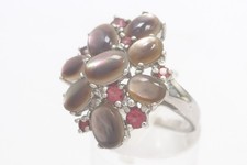 Größe 57 Ring 925 SILBER Sterling silver argento bague anillo Perlmutt argent