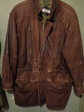 Lederjacke braun weiches