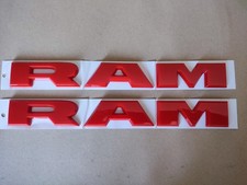 Dodge Ram Schriftzüge Gen5 ab