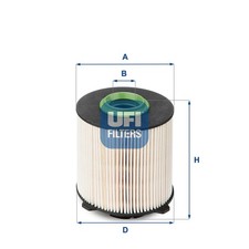 UFI Kraftstofffilter 26.058.00