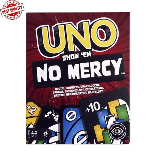 2025 uno mercy card game - mercy,
