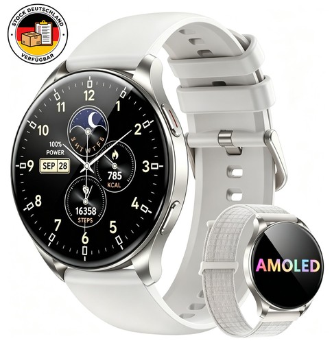 Bluetooth smartwatch herren - smartwatch,