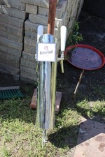 Edelstahl Biersäule für 2 Hähne