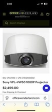 Sony VPL-VW50 SXRD 1080P High