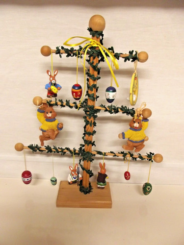 Osterbaum mit 8 hasen - mit,