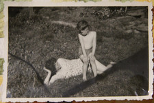 Foto 1959 Frau boy junge