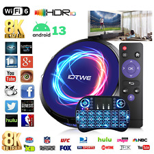 Android 13.0 TV BOX 128 GB 4 GB Smart 8K HD 5G WIFI6 H616 Media Player Quad core