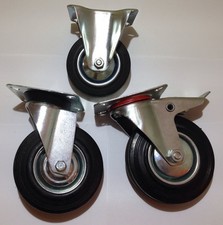 Auswahl Lenk - Rollen Transportrollen Bockrollen Geräterollen 75 100 125 160 200