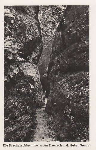 Drachenschlucht zwischen