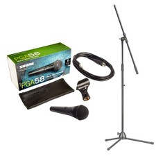 Shure PGA58-QTR dynamisches Handmikrofon inkl. Kabel und Ständer