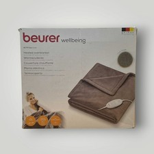 Beurer HD75 Heizdecke 180x130cm, 6 Stufen, Abschaltautomatik, Taupe