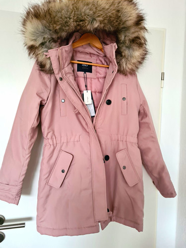 Only damen parka jacke rosa - damen,