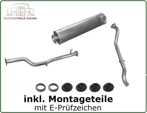 Auspuffanlage für lt - auspuffanlage,