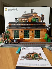 LEGO Old Train Engine Shed / Alter Lokschuppe - Bricklink Serie 1 (910033)