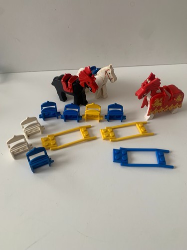 Lego ritter pferde sattel - lego,