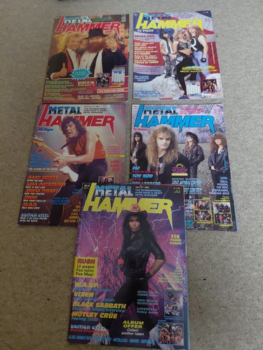 Metal hammer magazine - hammer, x5