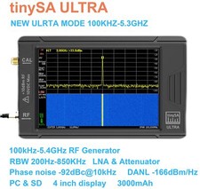 TinySA Ultra Spectrum Analyzer