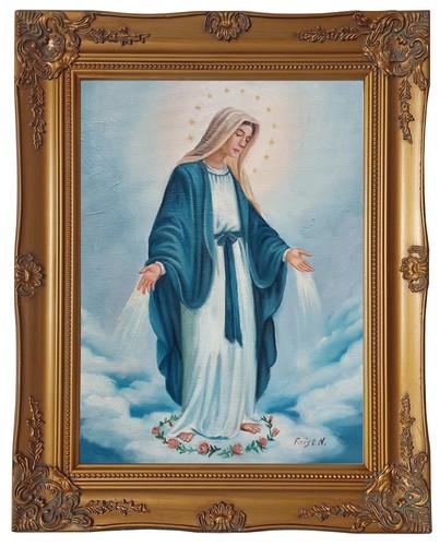 ölbild immaculata madonna - Ölbild,