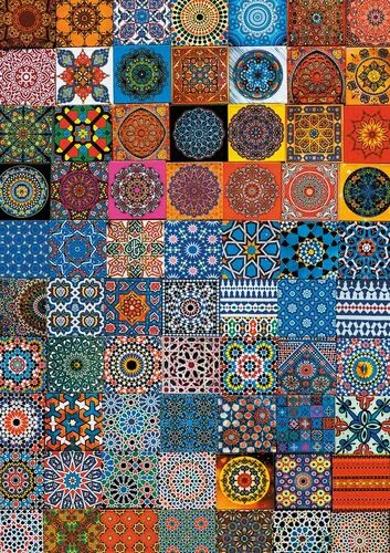 Puzzle farbenfrohe - puzzle,