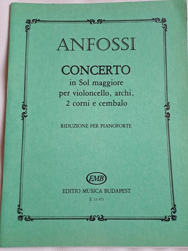 Noten cello anfossi - cello,,