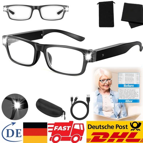 Lupenbrille mit licht 300 - 300%, led
