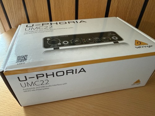 Behringer phoria umc22 neu - u-phoria,