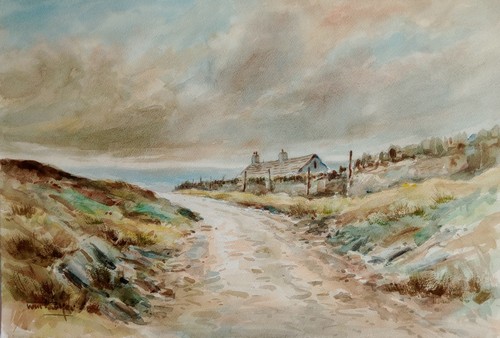 Signiertes original aquarell - original,