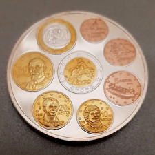 1 Silberunze "Die ersten Münzen der Eurostaaten" Griechenland 2002, 999/1000
