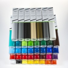 craftcut - Premium Vinyl / Plotterfolie - GLÄNZEND - Rollenware - 30,5 x 300cm 