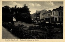 Ak Letschin im Oderbruch, Denkmal Friedrich der Große - 4545571