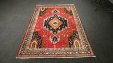 Handgeknüpfter  echter  perser Gaschgai Teppich     ca 213cm  x 144cm old rug