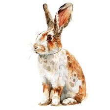 2x Sticker Rabbit Car Sticker