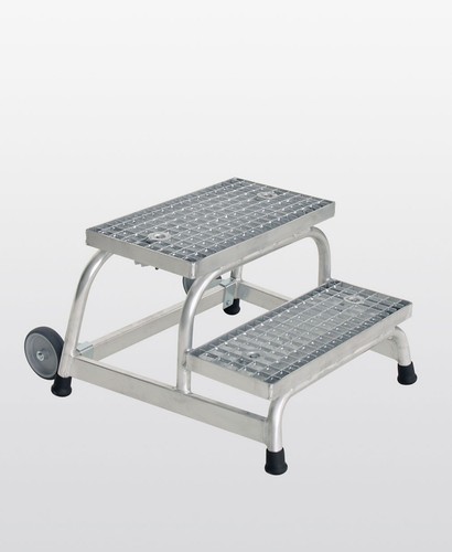 Arbeitspodest fahrbar treppe - fahrbar,