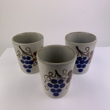 3 Trinkbecher / Weinbecher -