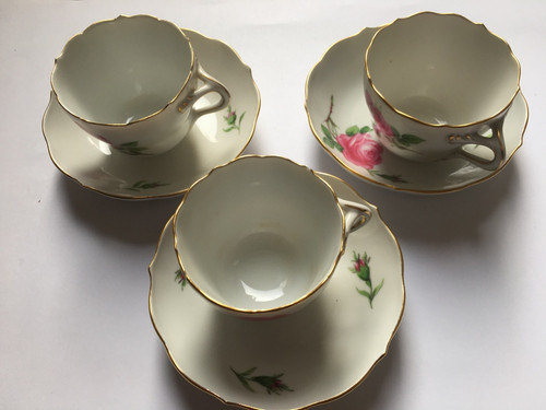 Meissen mokkatassen - 3,