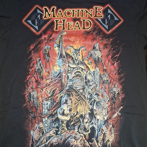 Machine head shirt - machine, l