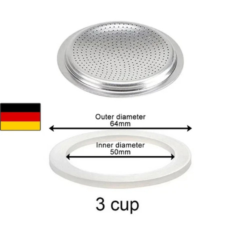 Sieb dichtung für - +,