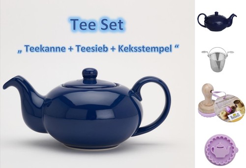 Teekanne kanne 8ltr blau - teekanne, 0,8ltr.