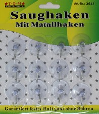 Saugnapf Saugnäpfe Saughaken Saugnapfhaken Handtuch Halter Haken Transparent