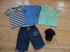 Wie neu Gr.158/164 3 T-Shirts TCM, Sweathose here&there,  NEU Tommy Hilfiger Cap