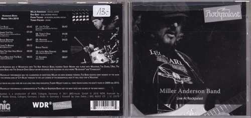 Miller anderson band live - –,